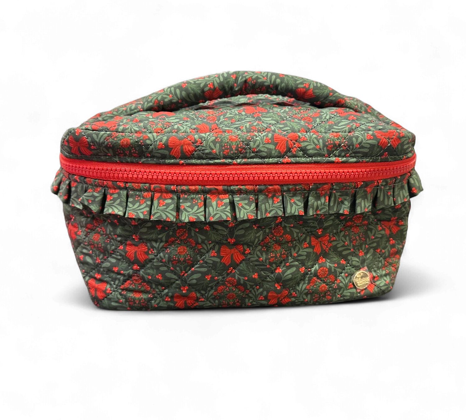 Glam &amp; Go Quilted Cosmetic Bag- A Merry Moment