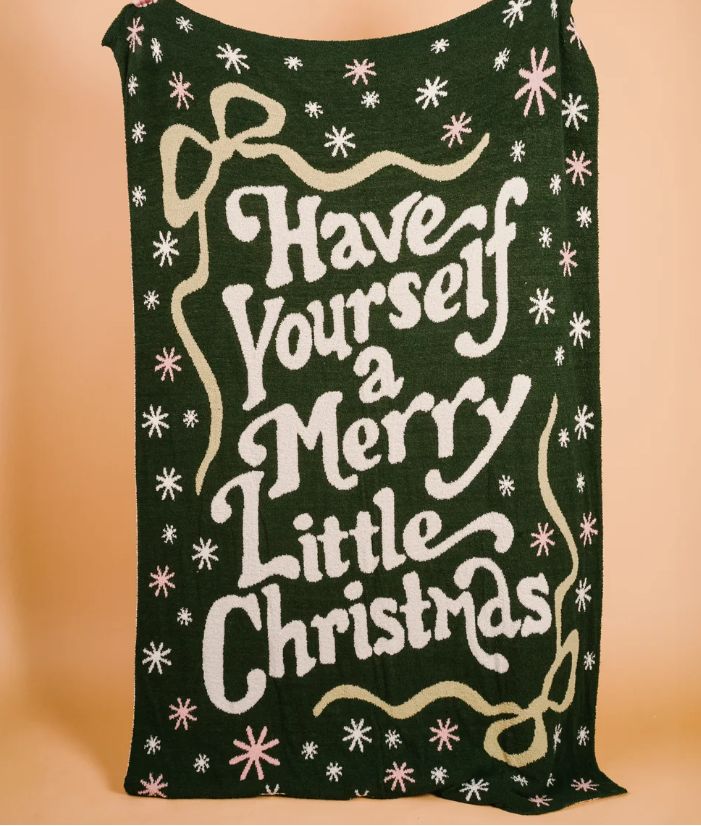 Cozy Dreams Luxe Blanket- Merry Little Christmas