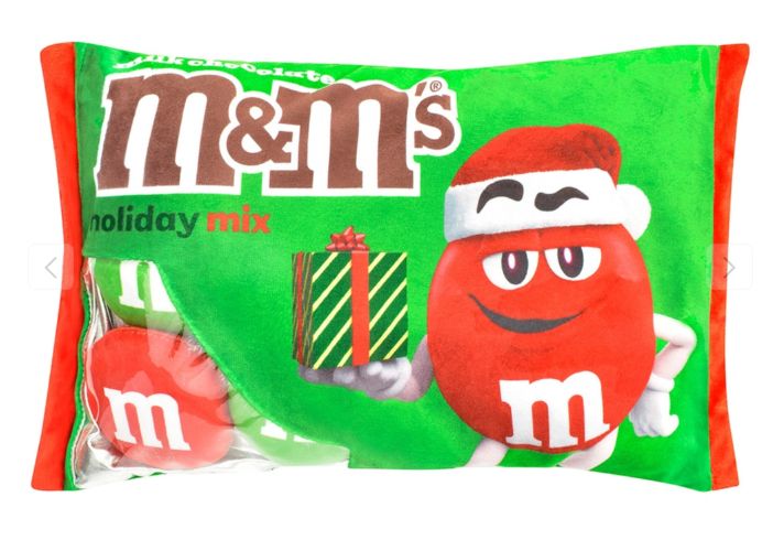M&amp;M's Holiday Packaging Plush
