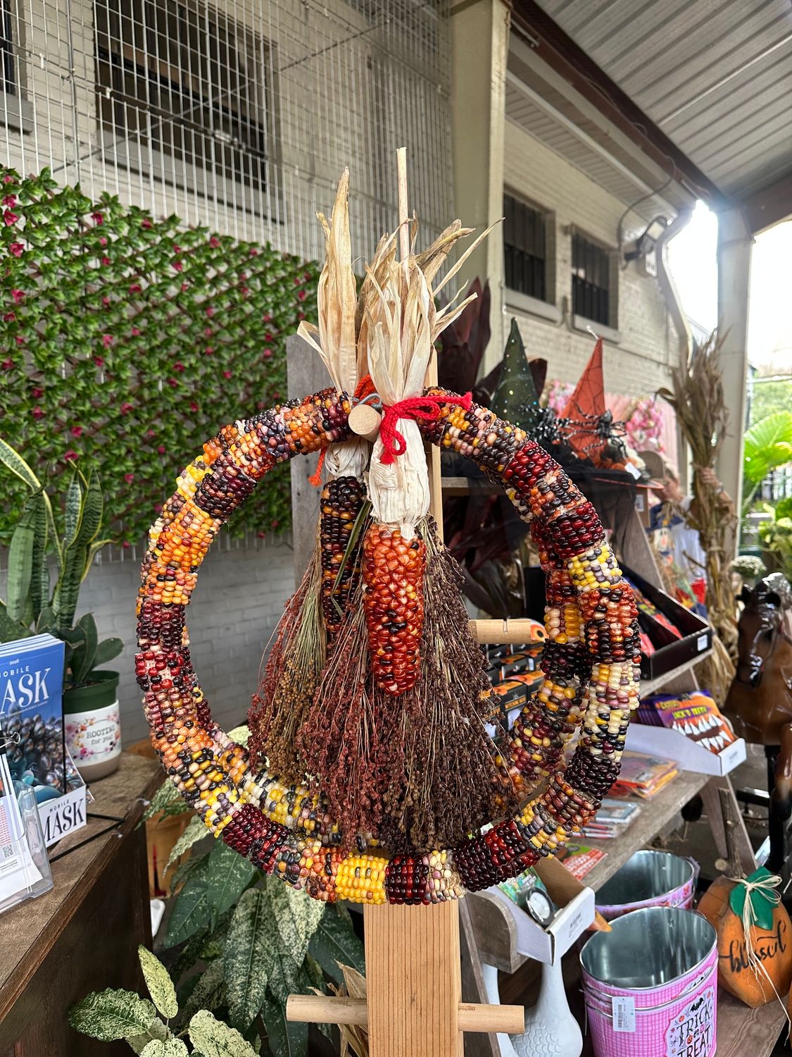 Ornamental Corn Wreath