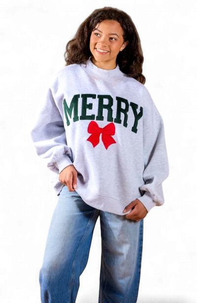 MCK Sweatshirt Merry Bow