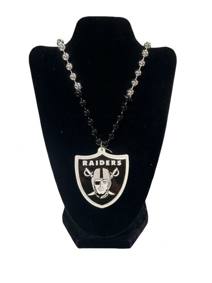 Las Vegas raiders sports beads