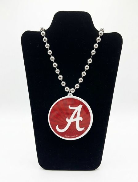Alabama University Sport Beads w/ Medallion