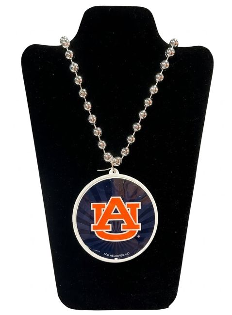 Auburn Sports Beads w/ Medallion