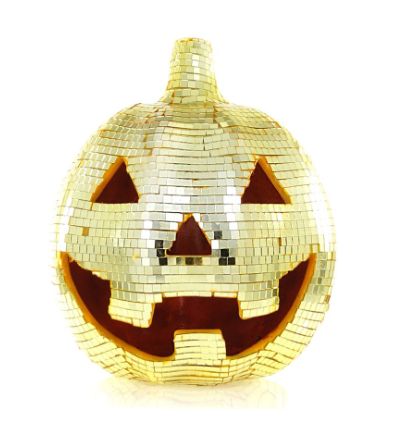 Disco Jack-O-Lantern-Gold
