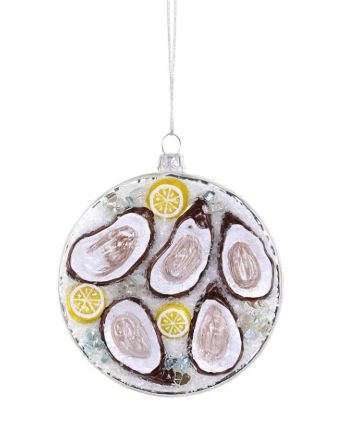 Plated Oysters on Ice