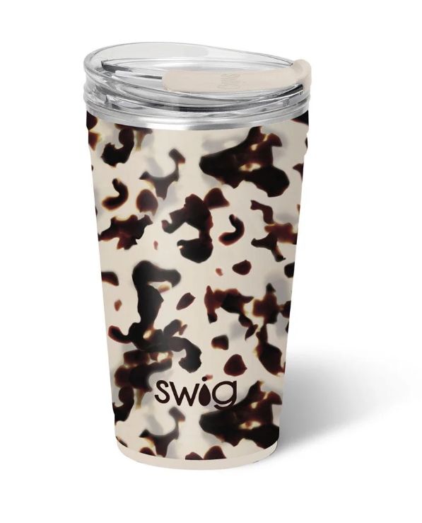 Blonde Tortoise Party Cup 24oz