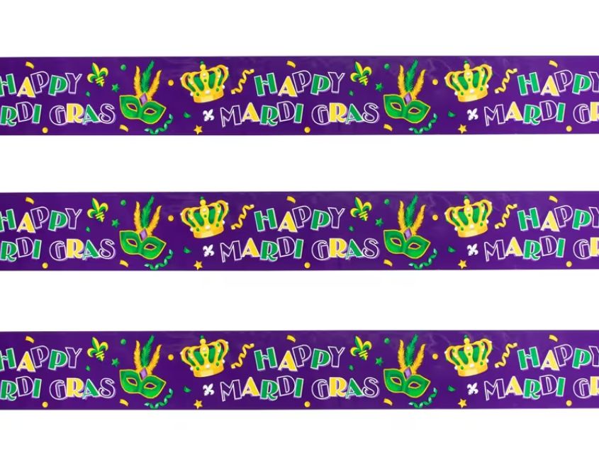 Mardi Gras Party Tape