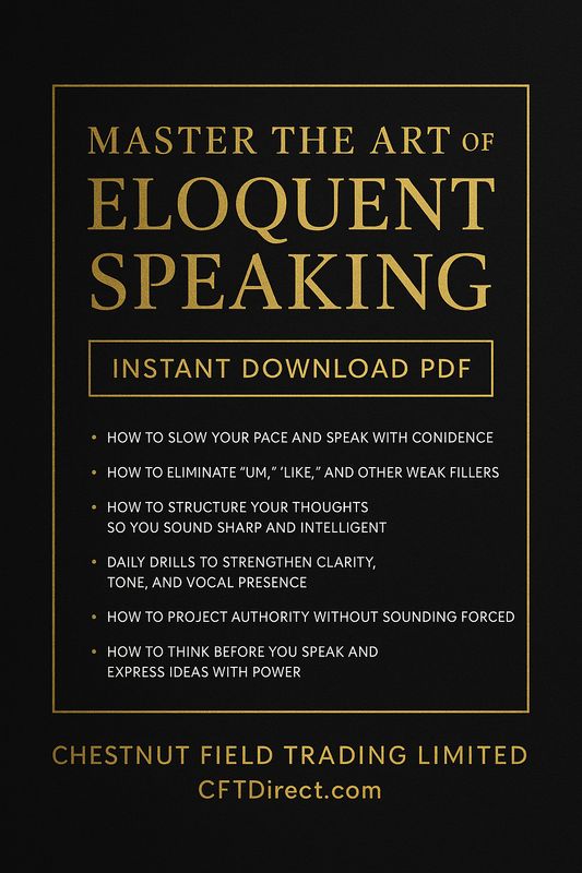MASTER THE ART OF ELOQUENT SPEAKING – INSTANT DOWNLOAD PDF
