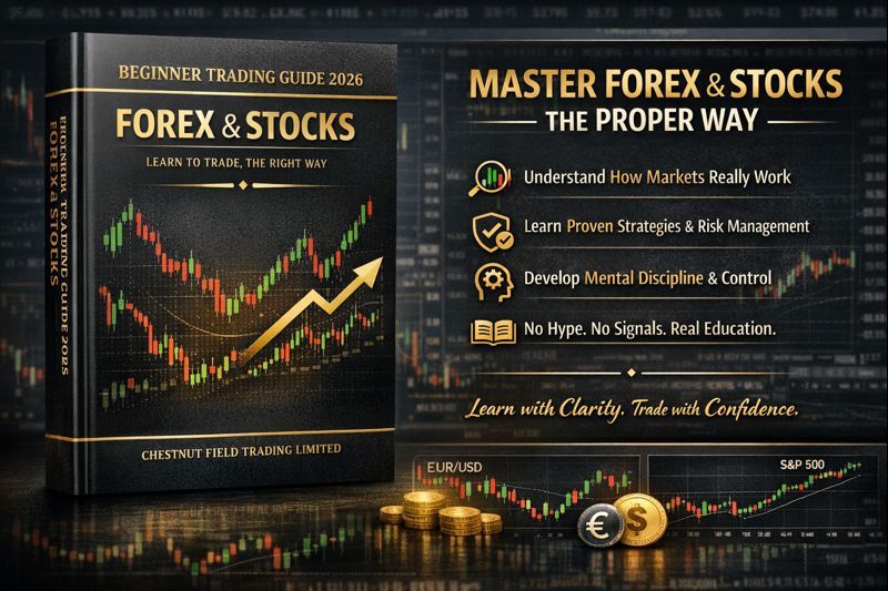 Beginner Trading Guide 2026 – Forex & Stocks