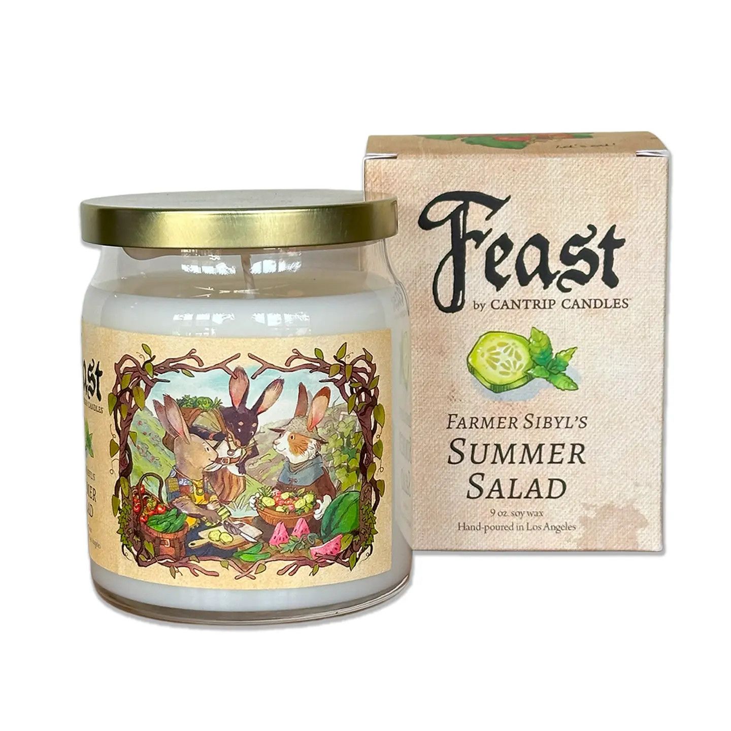 The Feast 9 oz. candle, Variation: Farmer Sibal's Summer Salad