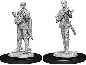 Dungeons &amp; Dragons Nolzur`s Marvelous: Female Half-Elf Bard