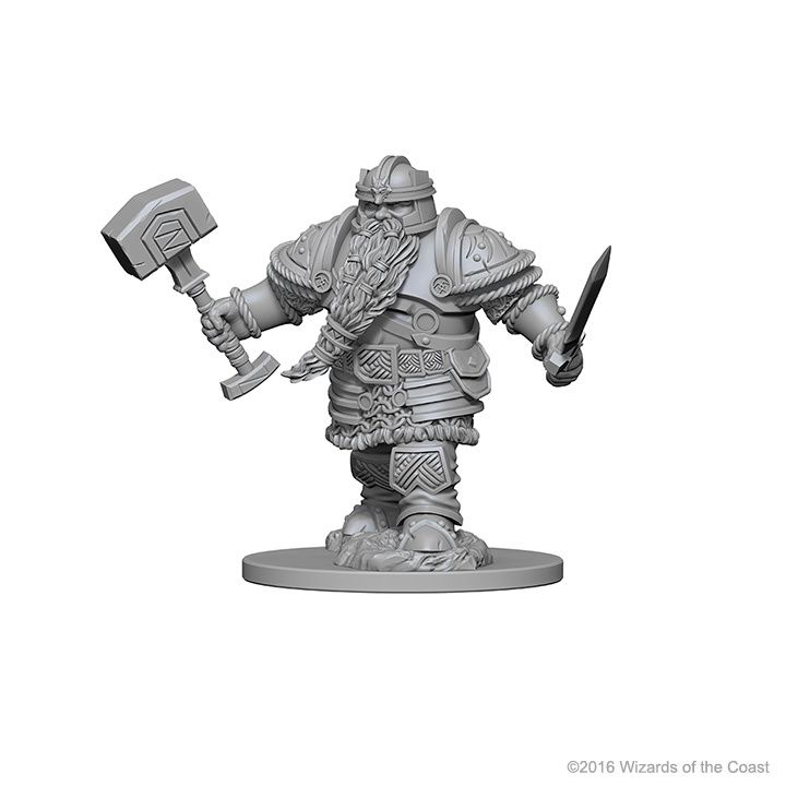 Dungeons &amp; Dragons Nolzur`s W1 Dwarf Male Fighter