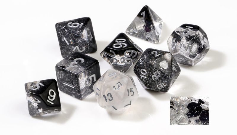 RPG Dice Set (7): Spades