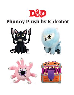 Dungeons &amp; Dragons: Phunny Plush by Kidrobot