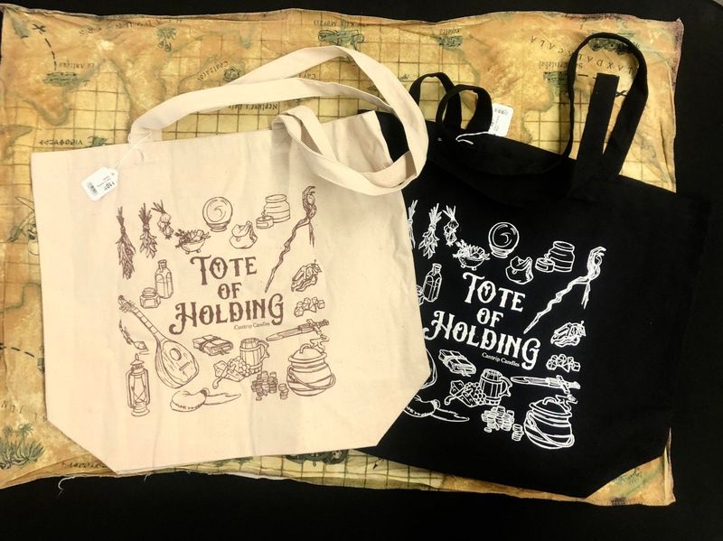 Cantrip Candles Totes