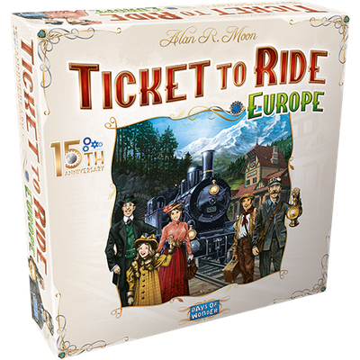 Ticket to Ride Europe: 15th Anniversary Ticket to Ride Europe: 15th Anniversary