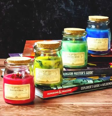 Potion Bottle Candle by Fabled Flame