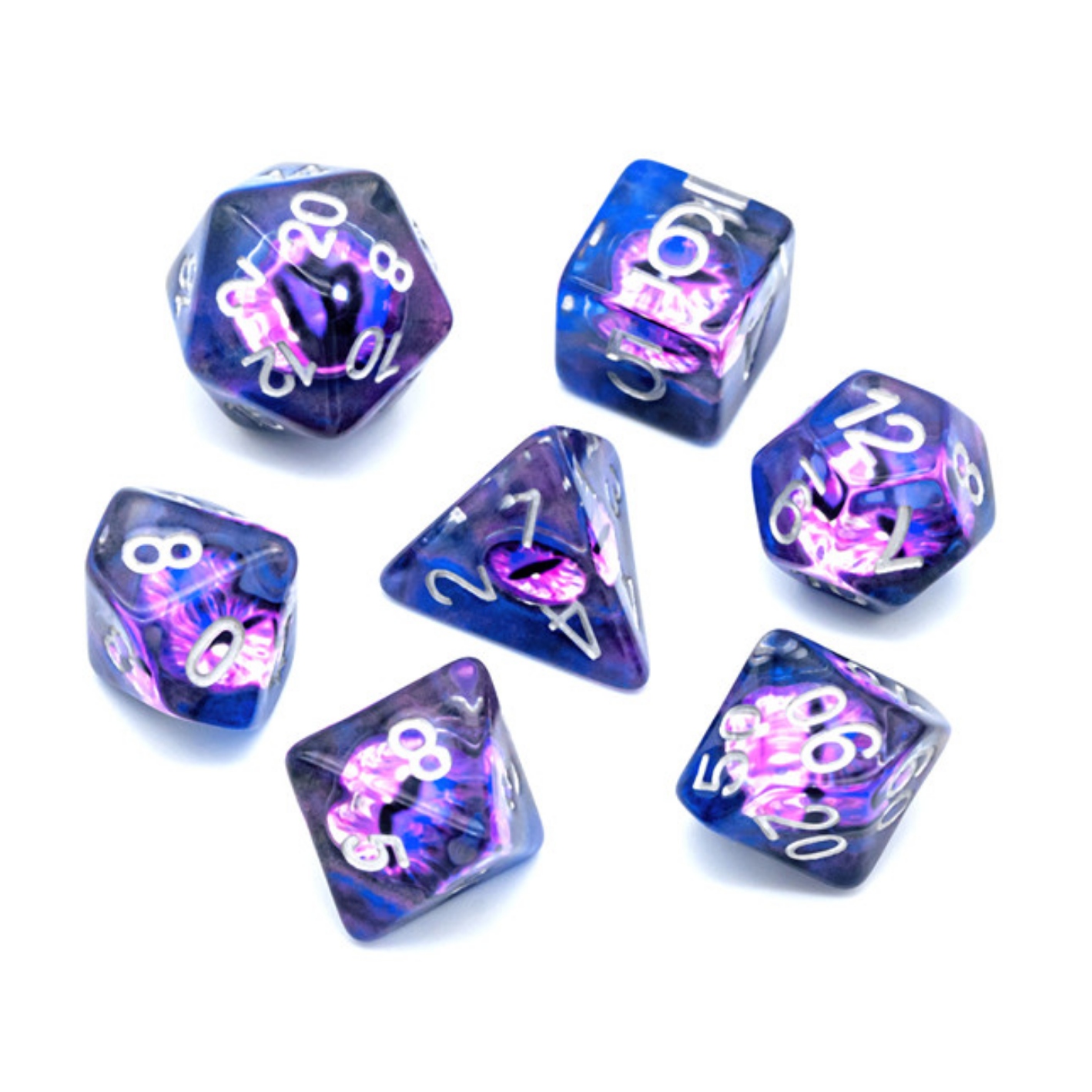 Dark Mage Eye RPG Dice Set