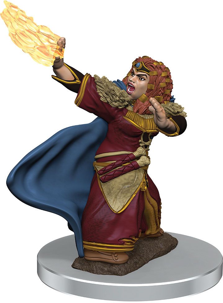 Premium Figures W7 Female Dwarf Wizard