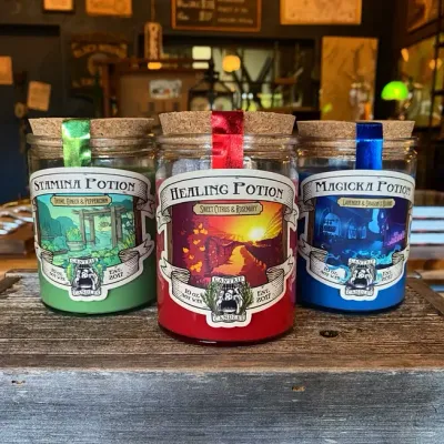 Cantrip Potion Bottle Candle 10oz