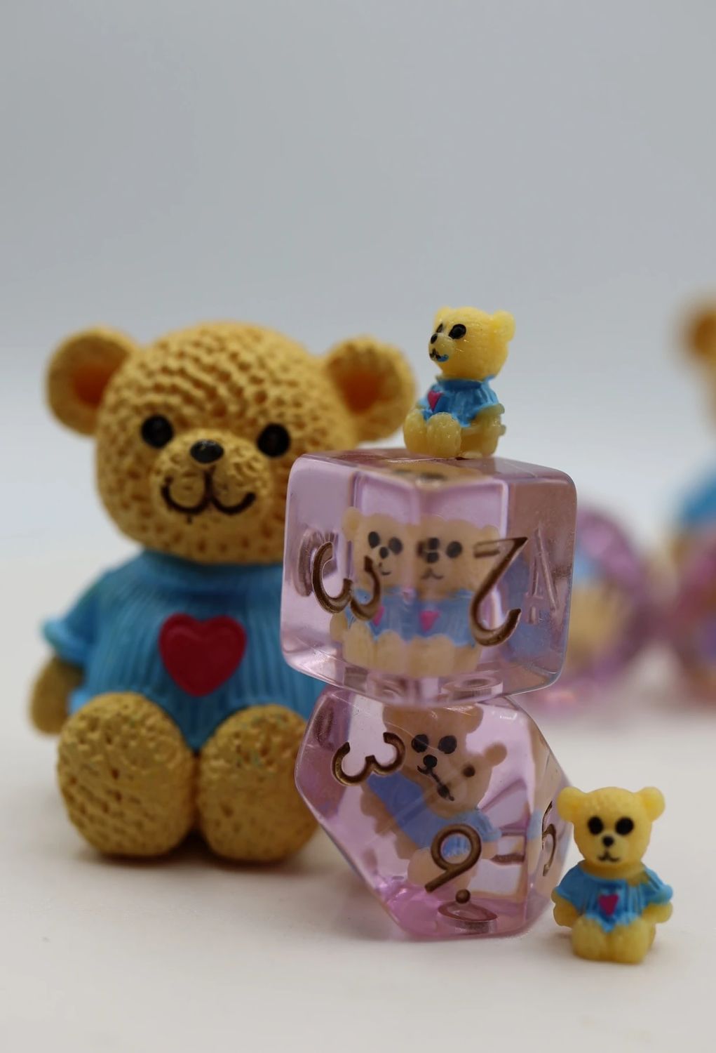 Teddy Bear RPG Dice Set