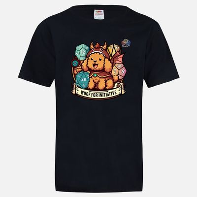  3 Gear Games Mascot - Woof For Initiative  Basic T Shirt- Unisex