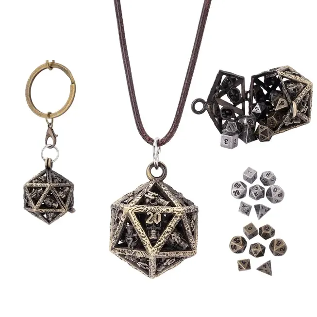 Grimskull's D20 Locket Gift Set 