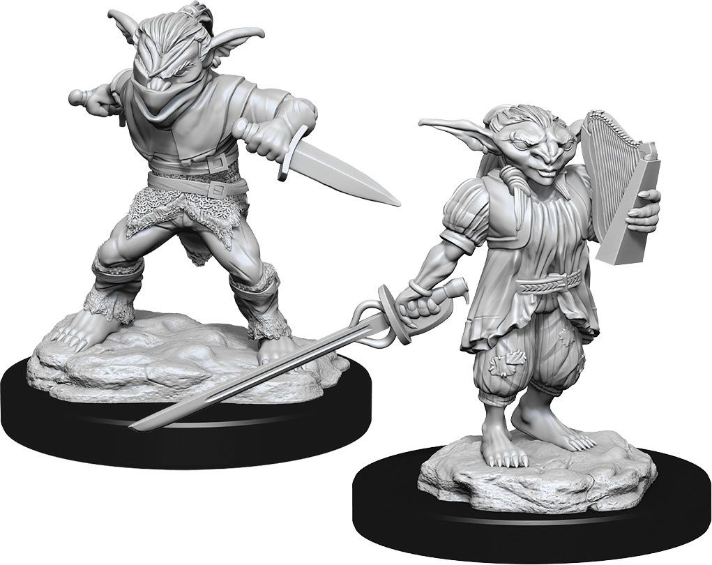 Dungeons &amp; Dragons Nolzur`s Marvelous W15 Male Goblin Rogue &amp; Female Goblin Bard