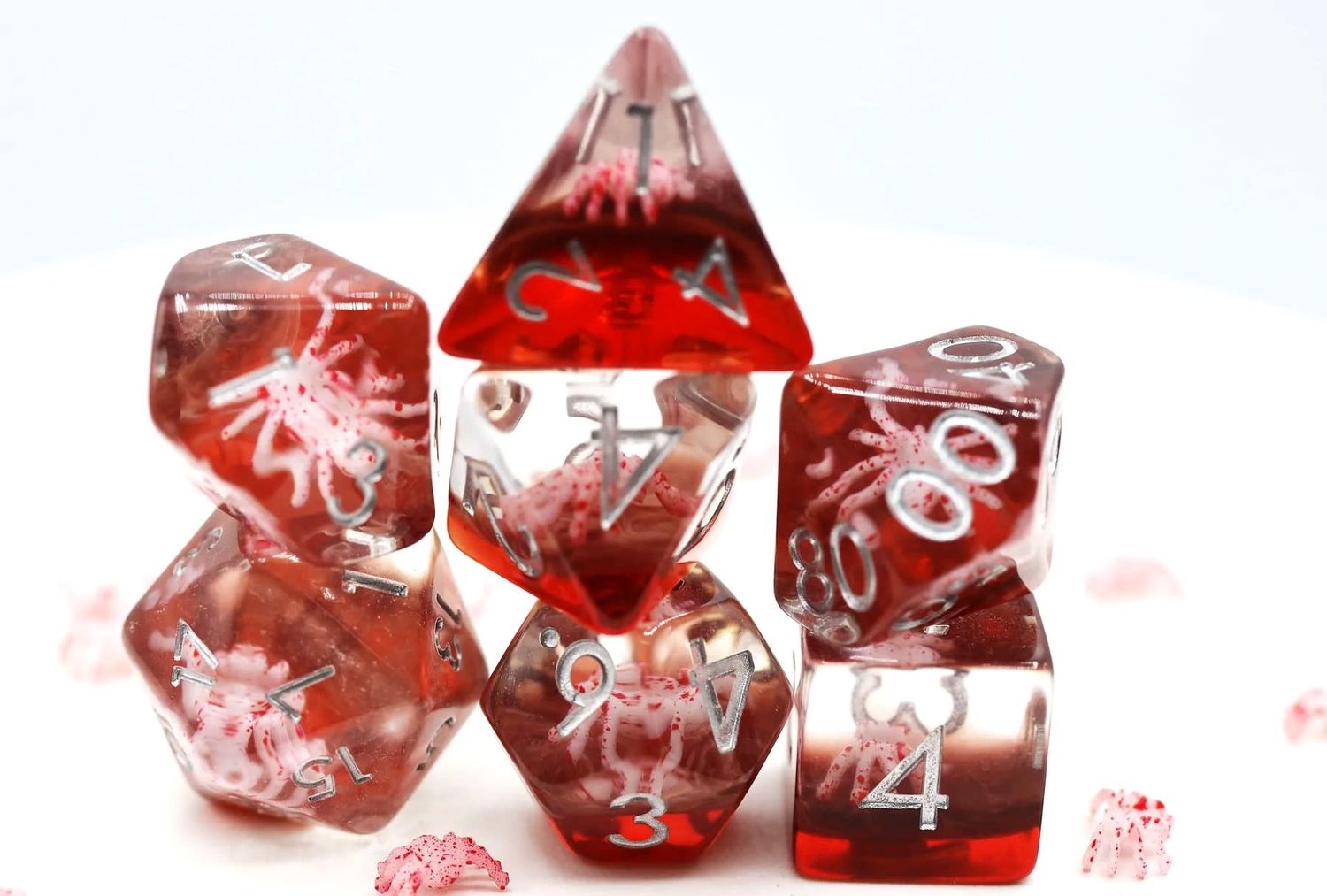 Ghost Spider RPG Dice Set