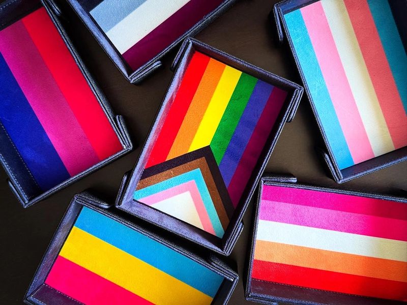 Pride Dice Tray of Folding™ Magnetic 