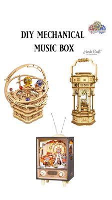  DIY Mechanical Music Box: