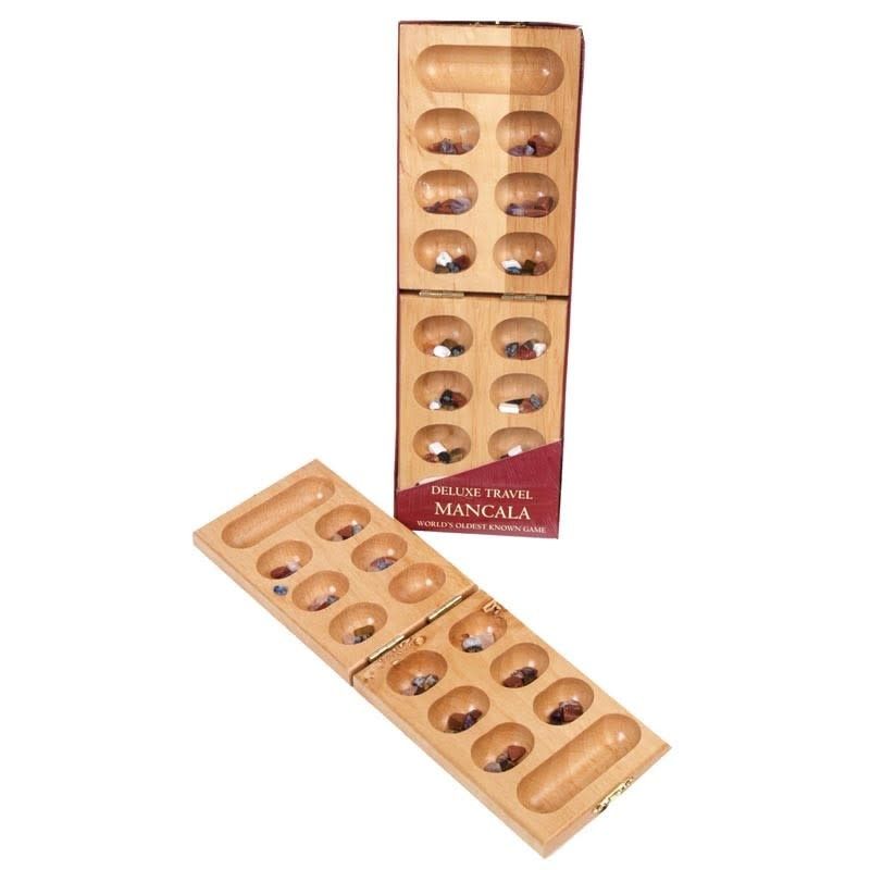 Mancala -  Wood Travel Size