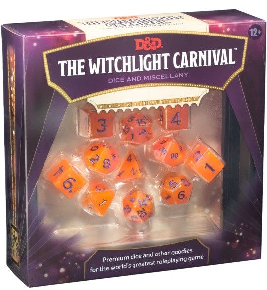 Dungeons and Dragons RPG: Witchlight Carnival Dice