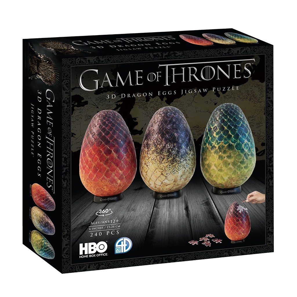 GAME OF THRONES DRAGON EGGS SET