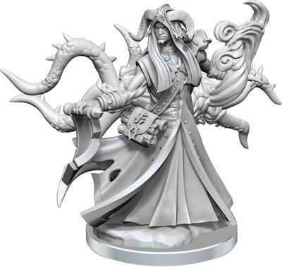 Dungeons &amp; Dragons Frameworks: W01 Tiefling Warlock Male