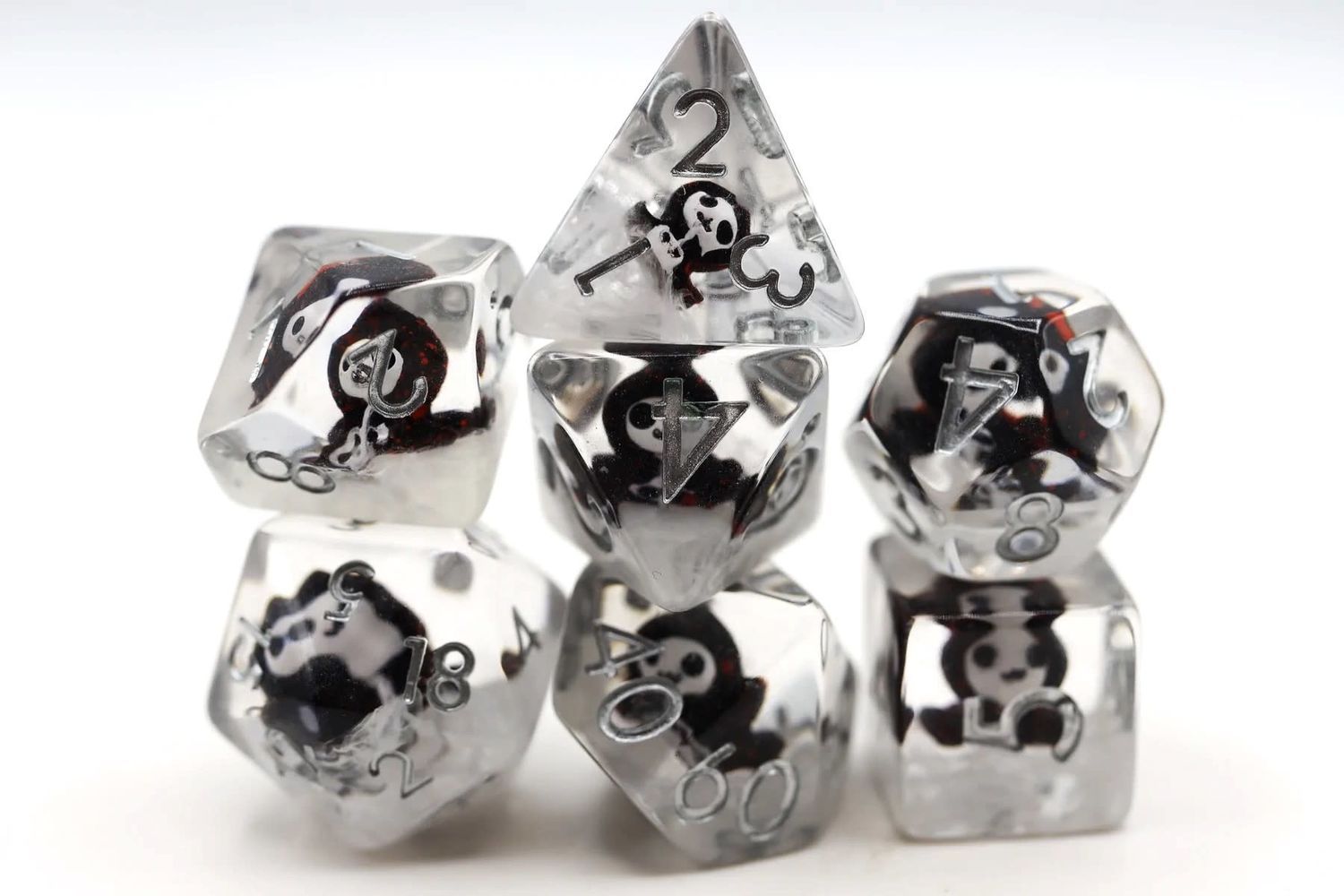Grim Reaper RPG Dice Set
