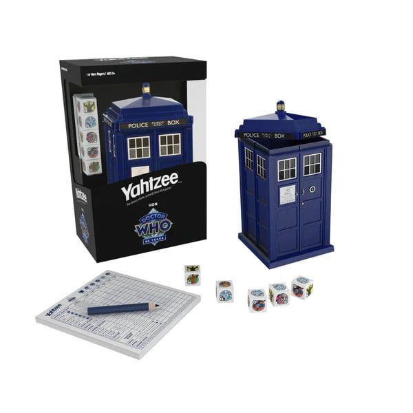 Yahtzee: Dr. Who Tardis 60th Anniversary