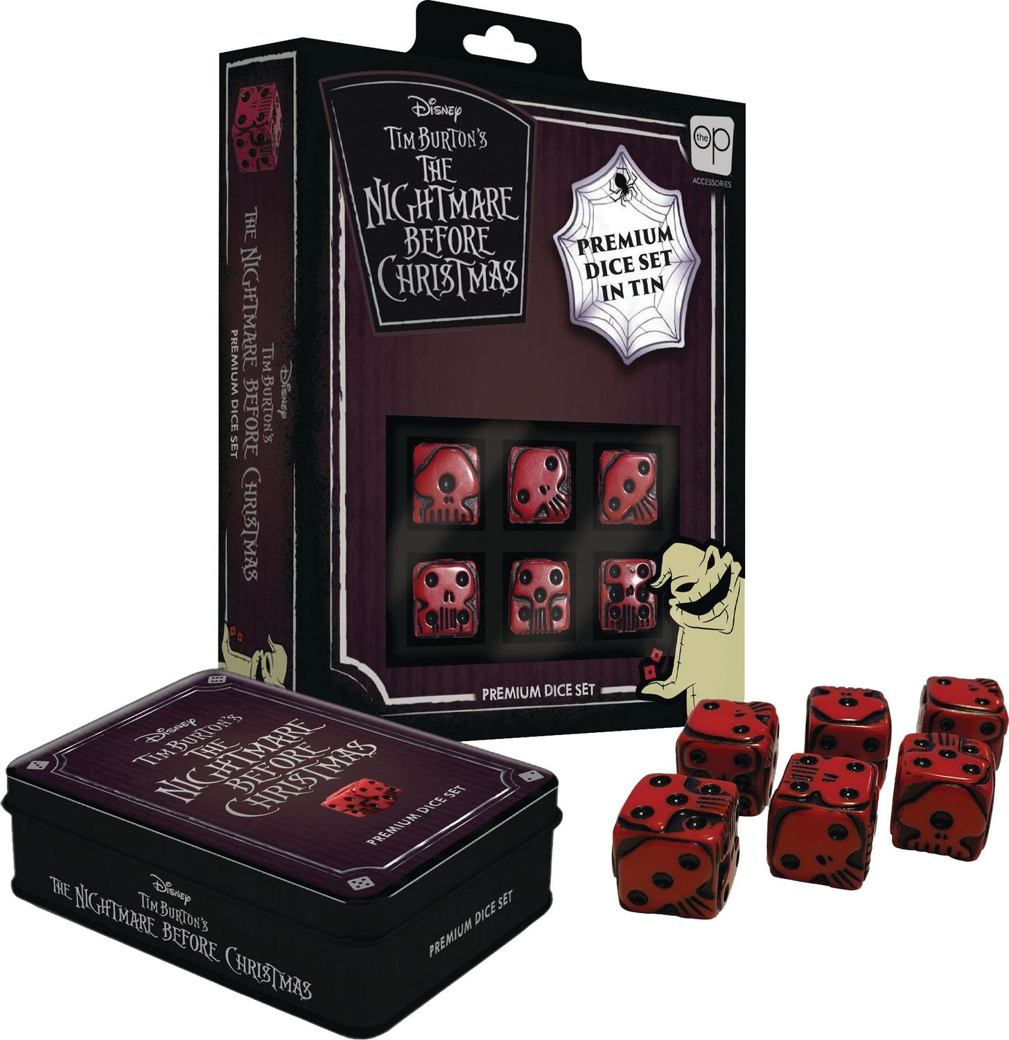 Dice Set: d6 The Nightmare Before Christmas Premium (6)