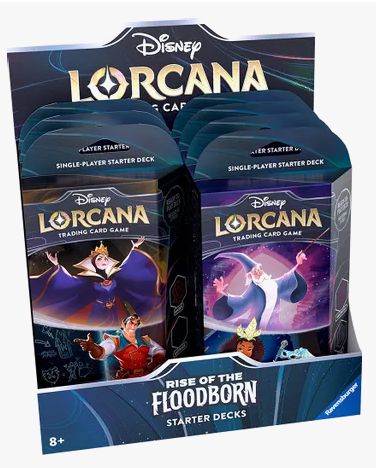 Disney Lorcana TCG: Rise of the Floodborn Starter Deck Carton