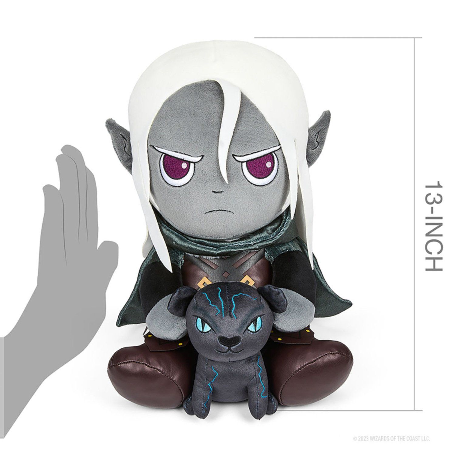 Dungeons &amp; Dragons: Drizzt and Guenhwyvar 13 in Plush by Kidrobot