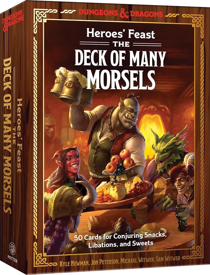 Dungeons &amp; Dragons: Heroes' Feast The Deck of Many Morsels - An Official D&amp;D Recipe Deck