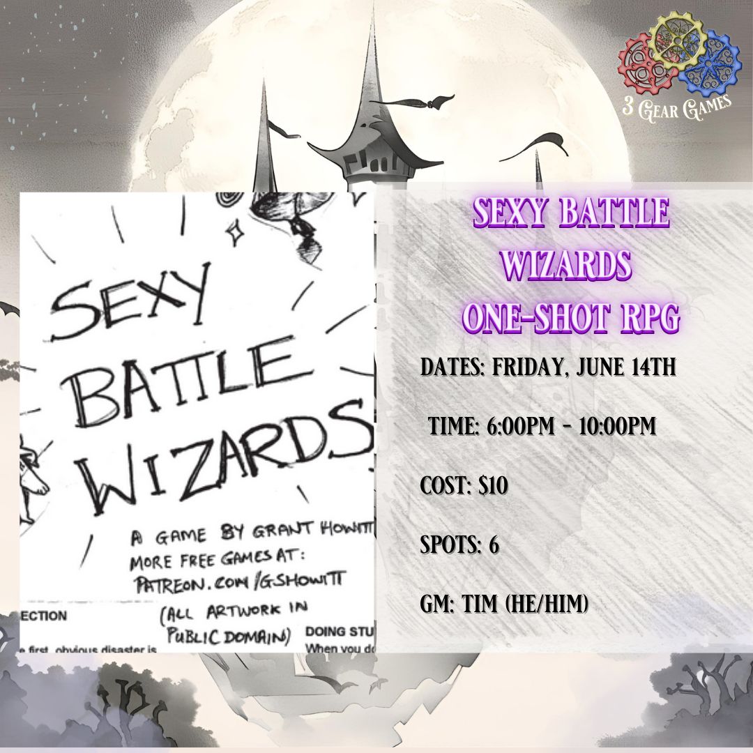 SEXY BATTLE WIZARDS One-Shot RPG