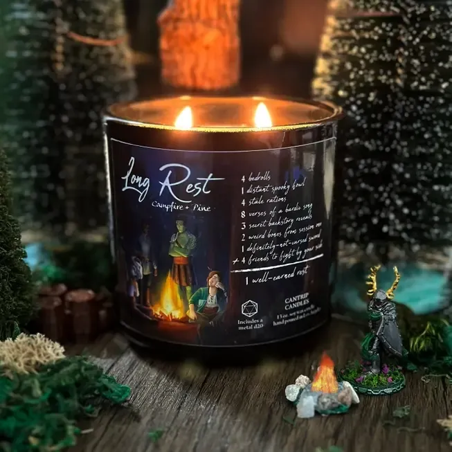 Long Rest 12 oz Cantrip Candle