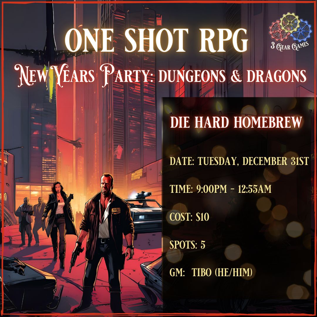 New Year Party: D&amp;D 5e Dice Hard