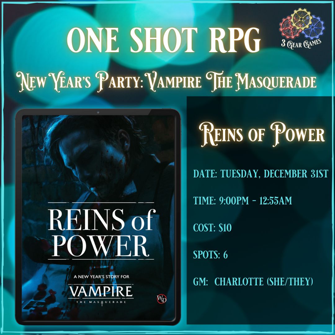New Years Party: Vampire: Reins of Power
