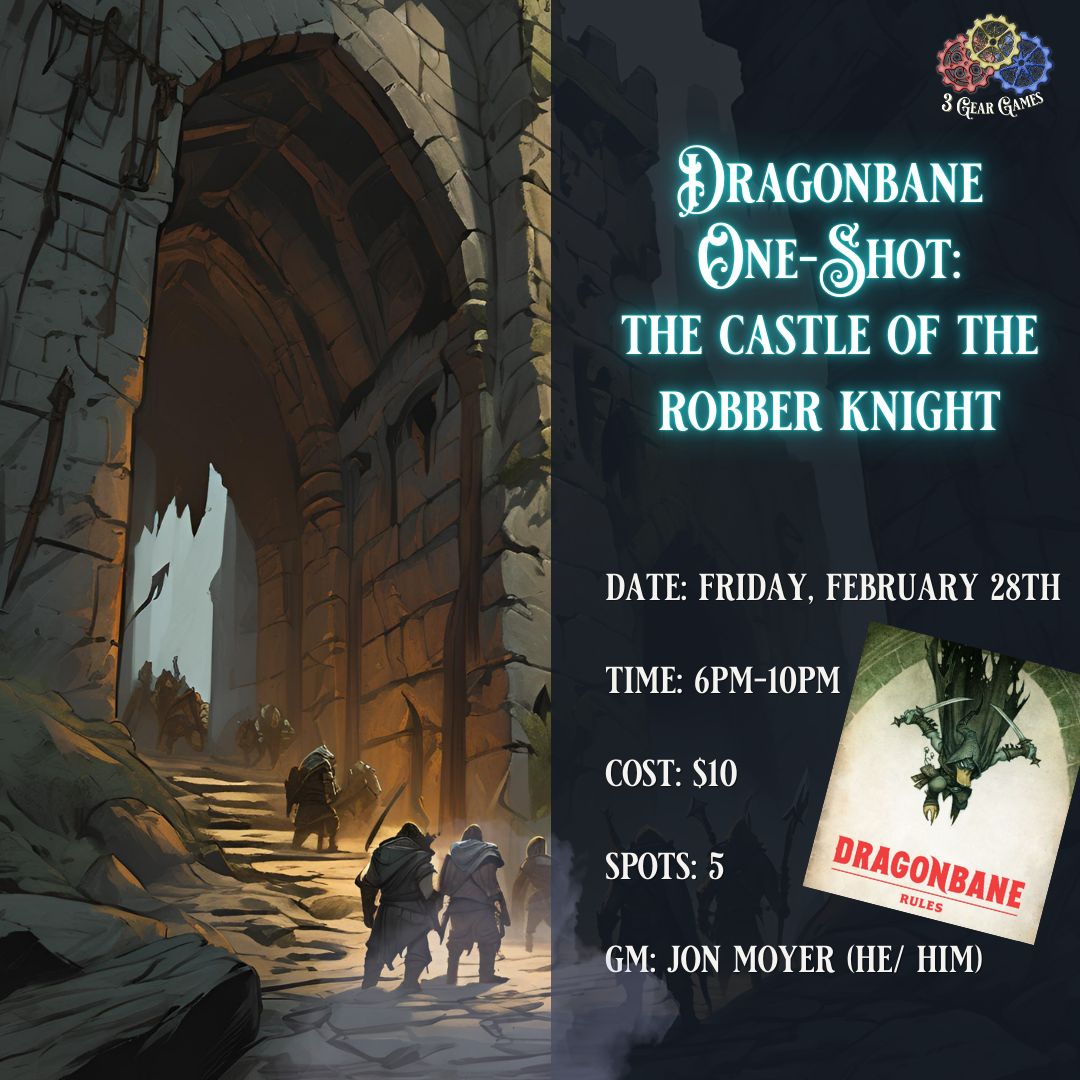 Dragonbane One-Shot: The Castle of the Robber Knight