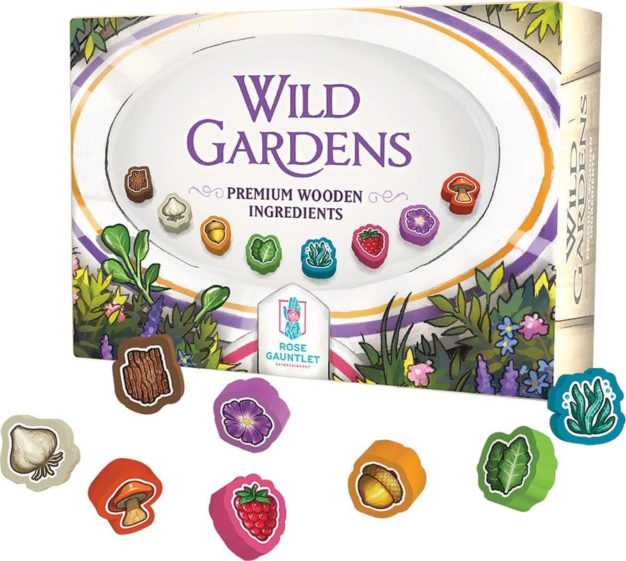 Wild Gardens: Premium Wooden Ingredients Pack