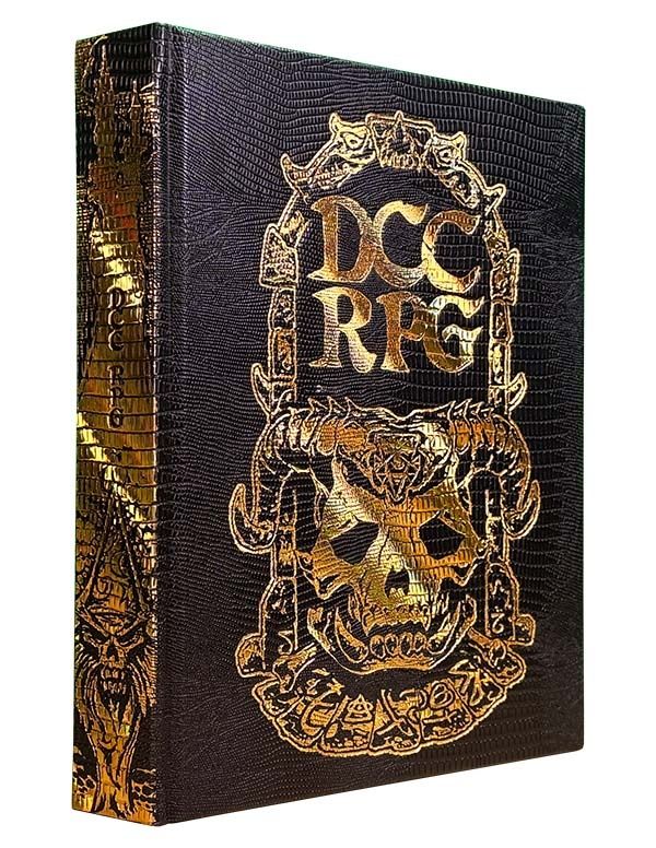 Dungeon Crawl Classics RPG: Core Rulebook (Demon Skull Monster Hide Edition Hardcover)