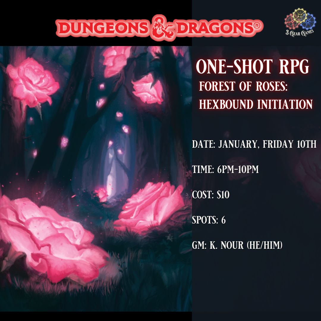 One Shot Forest of Roses: Hexbound Oneshot